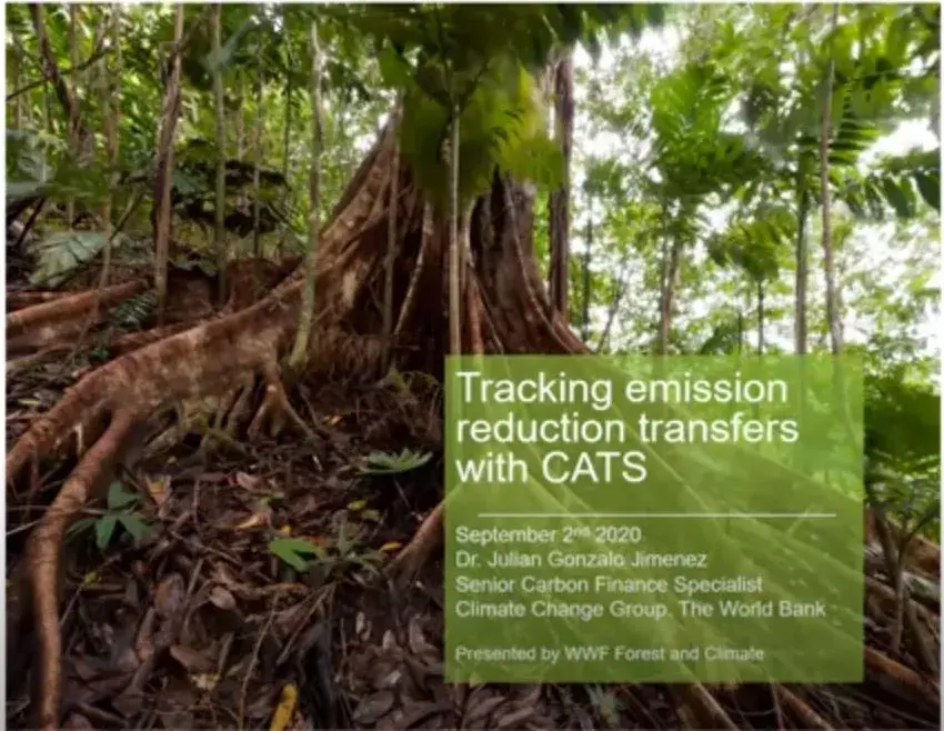 REDD+ Learning Session: Tracking emission reduction transfers with CATS 